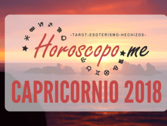 Horóscopo Capricornio 2018