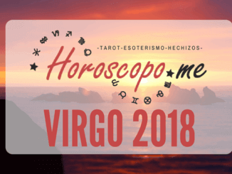Horóscopo 2018 Virgo