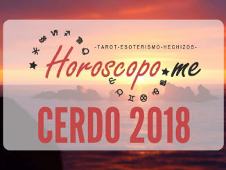 Horóscopo Chino Cerdo 2018