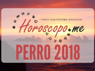 Horóscopo Chino Perro 2018